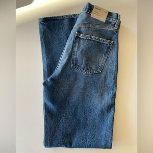 AGOLDE, 90s Jean Mid Rise Loose Fit, essence, sz 25, NWT